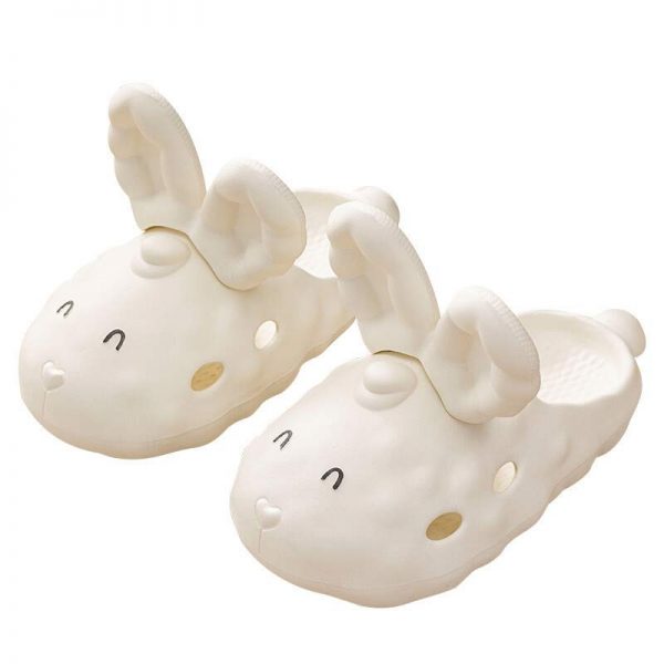 Cartoon Bunny Ears Casual Slippers - Modakawa Modakawa